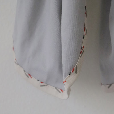 100% Organic Cotton Knotted Gown – Kids Nightwear on Brown Living™. SKU: CW - 01 - 0007/0 - 3M. Img 5.