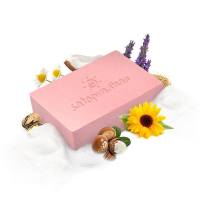 100% Organic Moisturizing Baby Soap for Sensitive Skin - 100g – Body Soap on Brown Living™. SKU: 3BC_BSBS - 1H. Img 1.