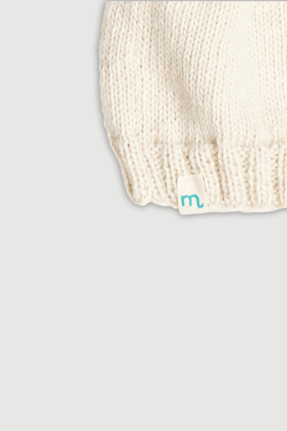 100% Pure Merino Wool Baby Cap | Soft, Warm & Breathable – Kids Cap on Brown Living™. SKU: MCB06002. Img 3.