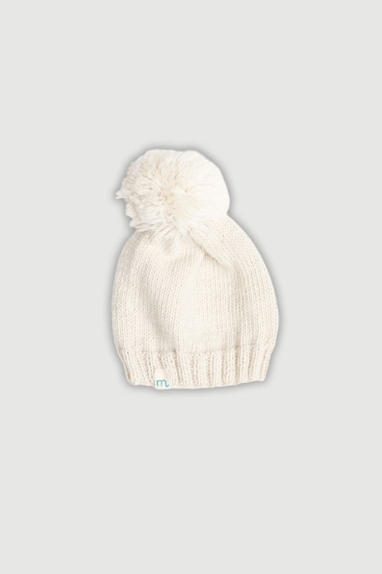 100% Pure Merino Wool Baby Cap | Soft, Warm & Breathable – Kids Cap on Brown Living™. SKU: MCW06001. Img 1.
