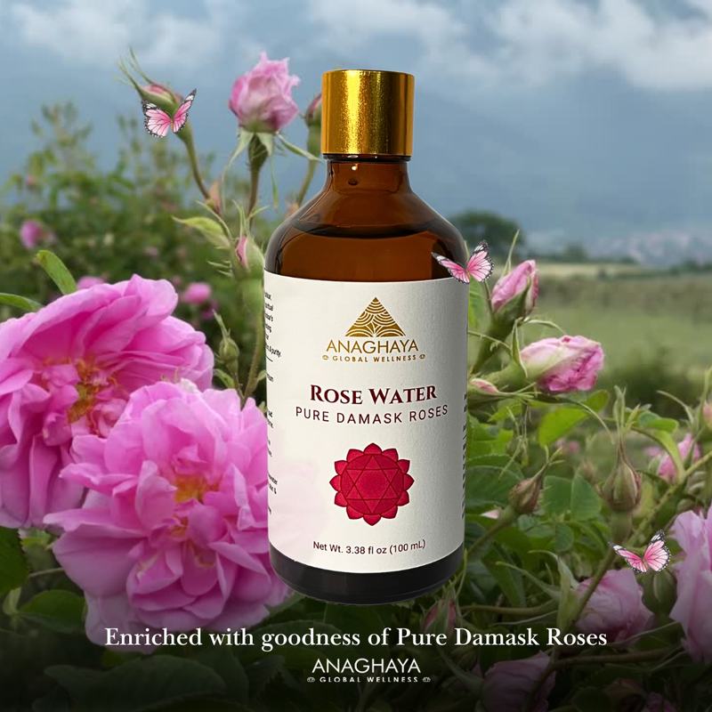 100% Pure Rose Water 100ml | Natural Facial Mist & Skin Toner – Face Serum on Brown Living™. SKU: 05. Img 12.