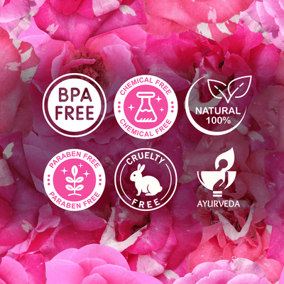 100% Pure Rose Water 100ml | Natural Facial Mist & Skin Toner – Face Serum on Brown Living™. SKU: 05. Img 10.