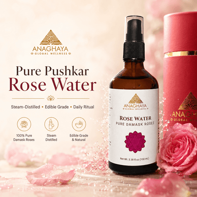 100% Pure Rose Water 100ml | Natural Facial Mist & Skin Toner – Face Serum on Brown Living™. SKU: 05. Img 2.