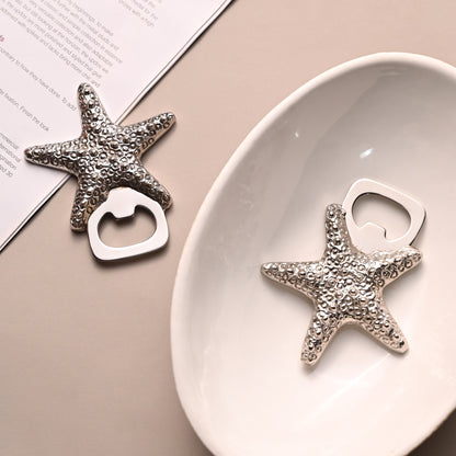 Meen (Starfish) Brass Bottle Opener | Bar Accessories