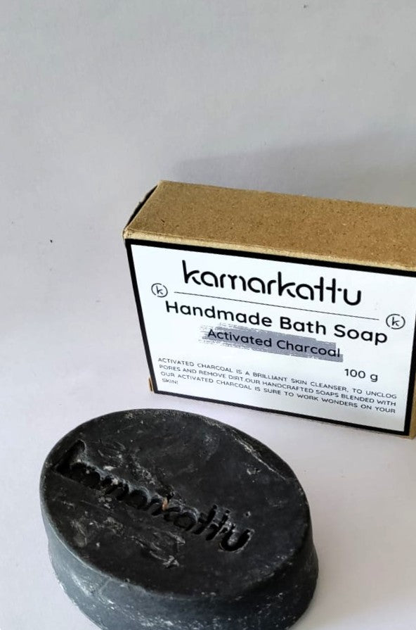 Bath Soap Combo - Activated Charcoal, Lemon, Tulasi & Citrus Vanilla
