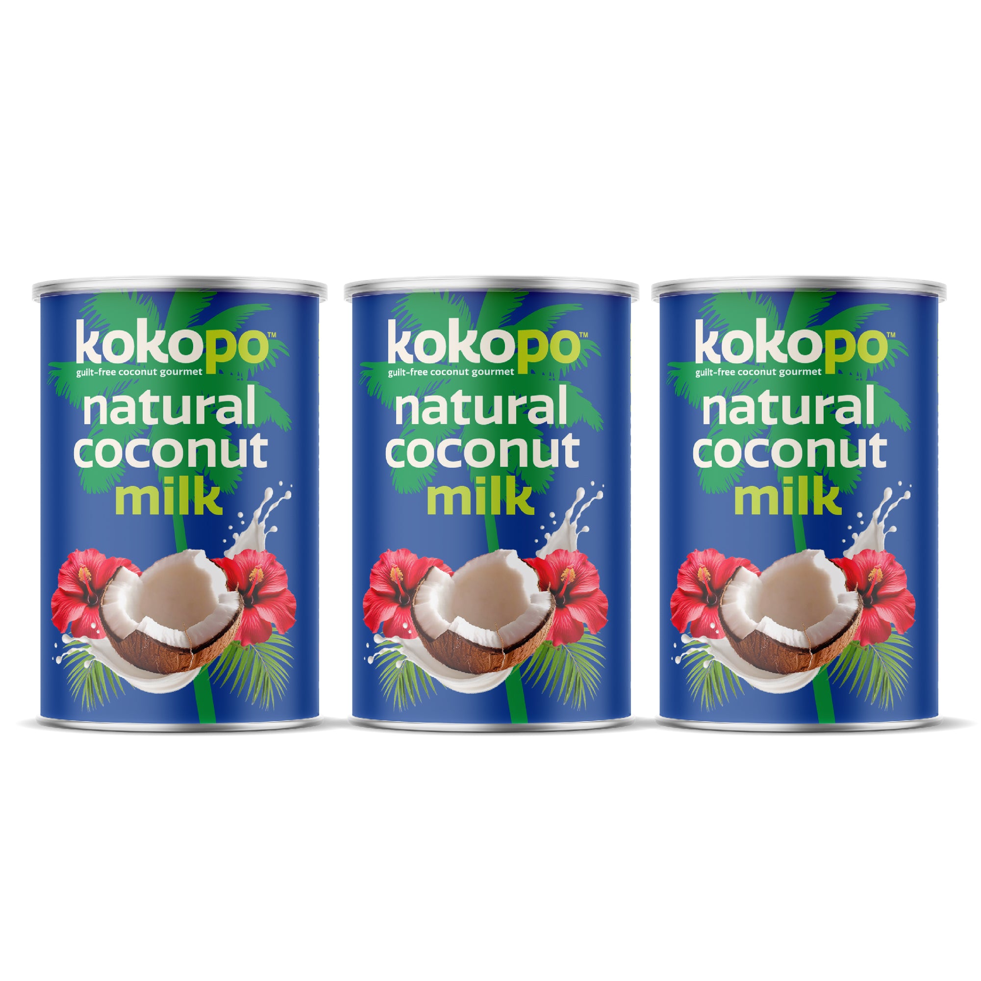 KOKOPO Natural Coconut Milk | Pack of 3 | Dairy-free Delight