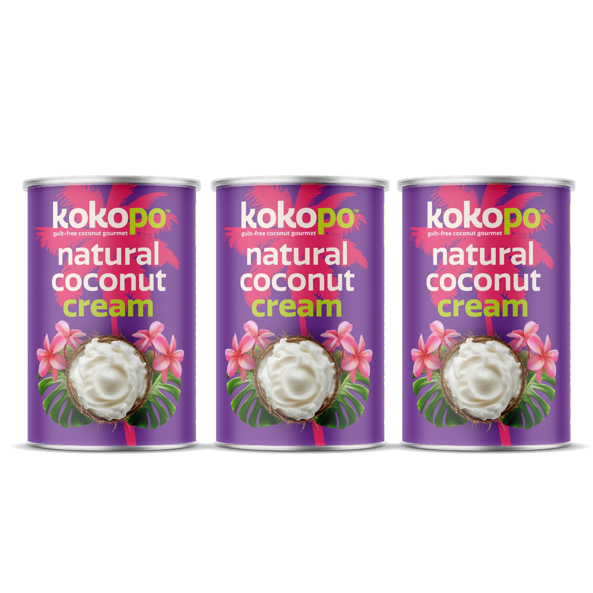 Natural Coconut Cream | Pack of 3 | Rich, Pure & Dairy-Free