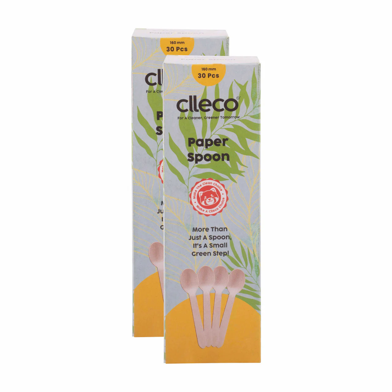 Paper Spoons 30 pcs – Eco-Friendly Disposable Spoons for Parties