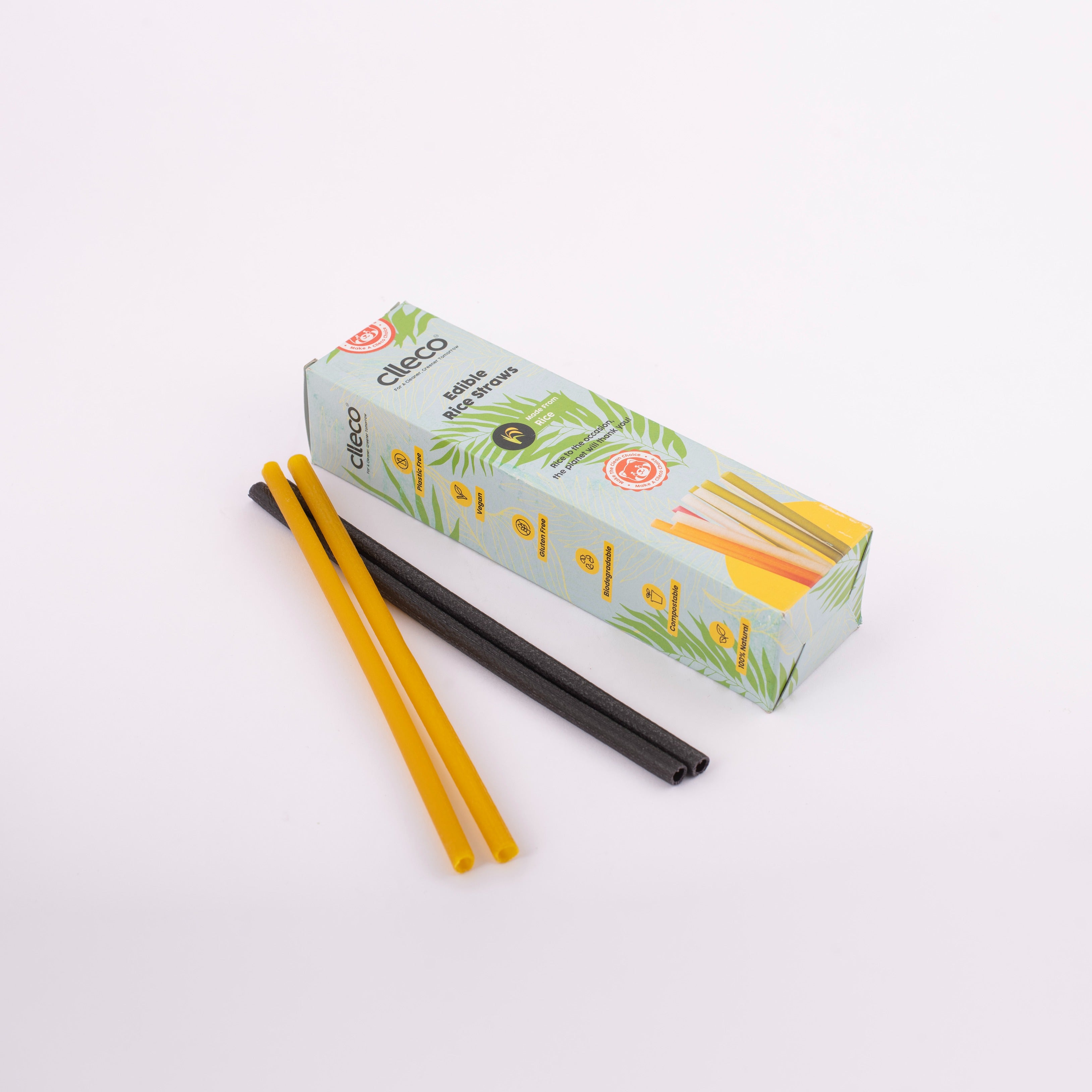 Edible Rice Straws – Eco-Friendly Biodegradable Drinking Straws