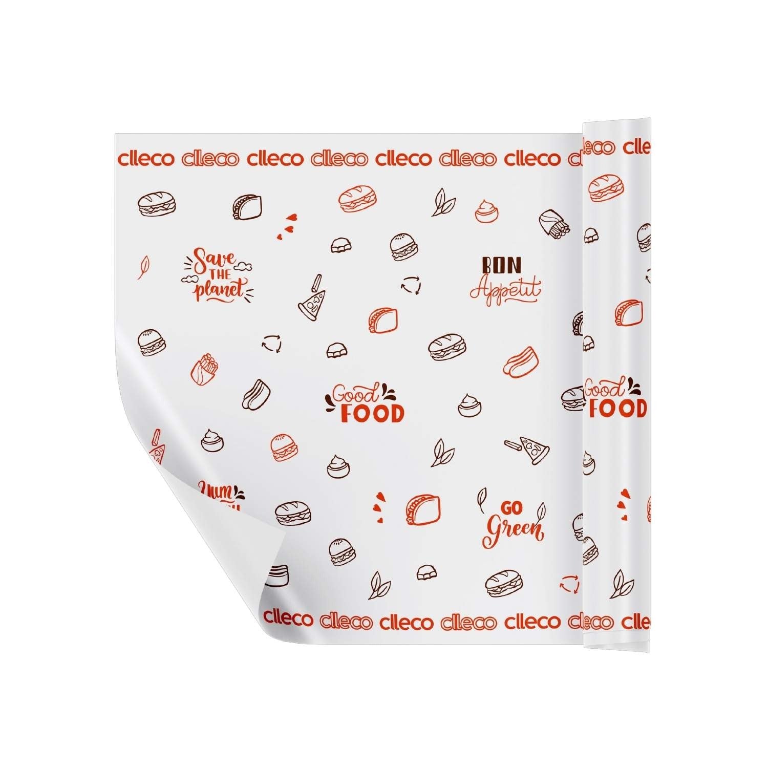 Food Wrapping Paper Pre-Cut Sheets