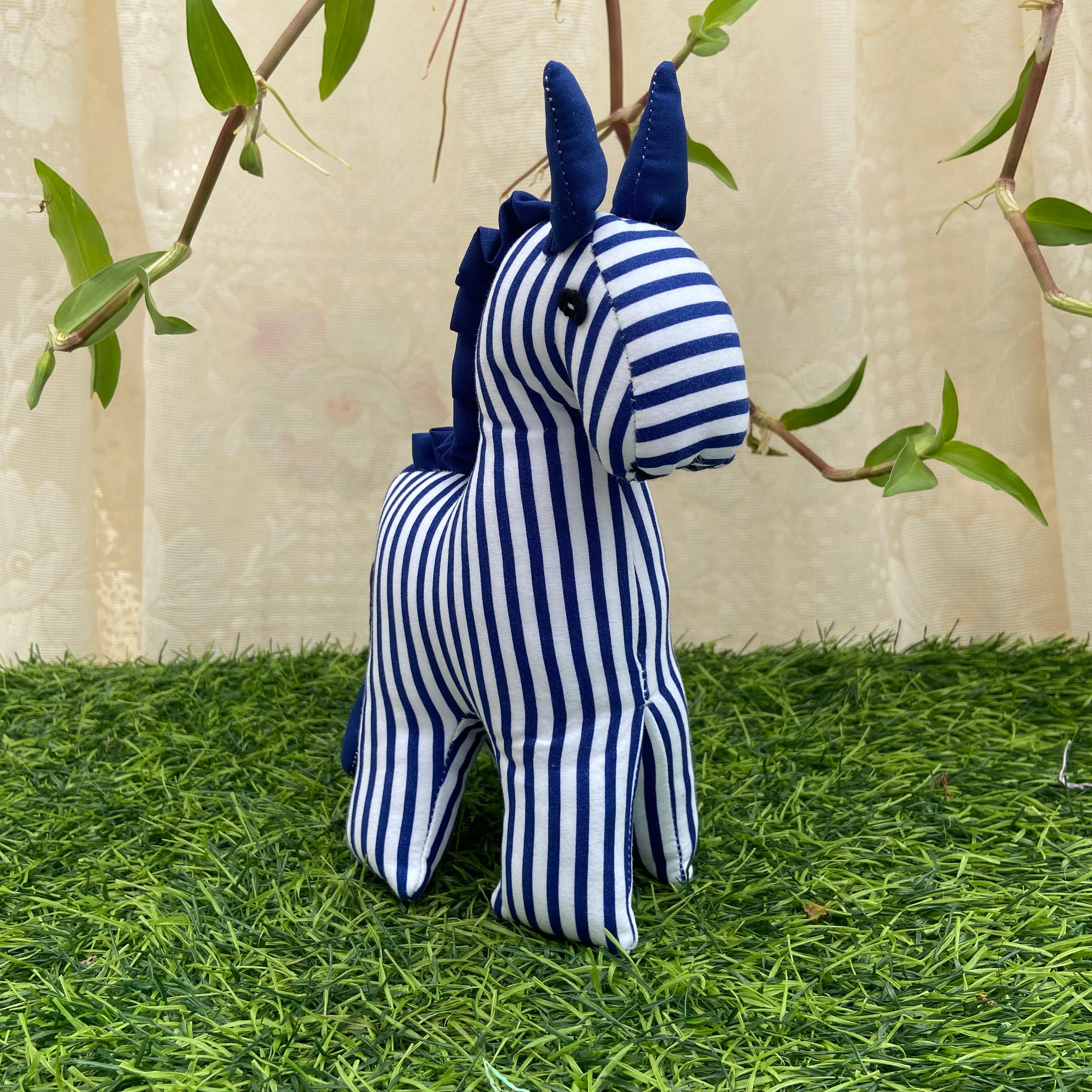 Handmade Horse Soft Toy | Eco-Friendly, Upcycled Kids Plush
