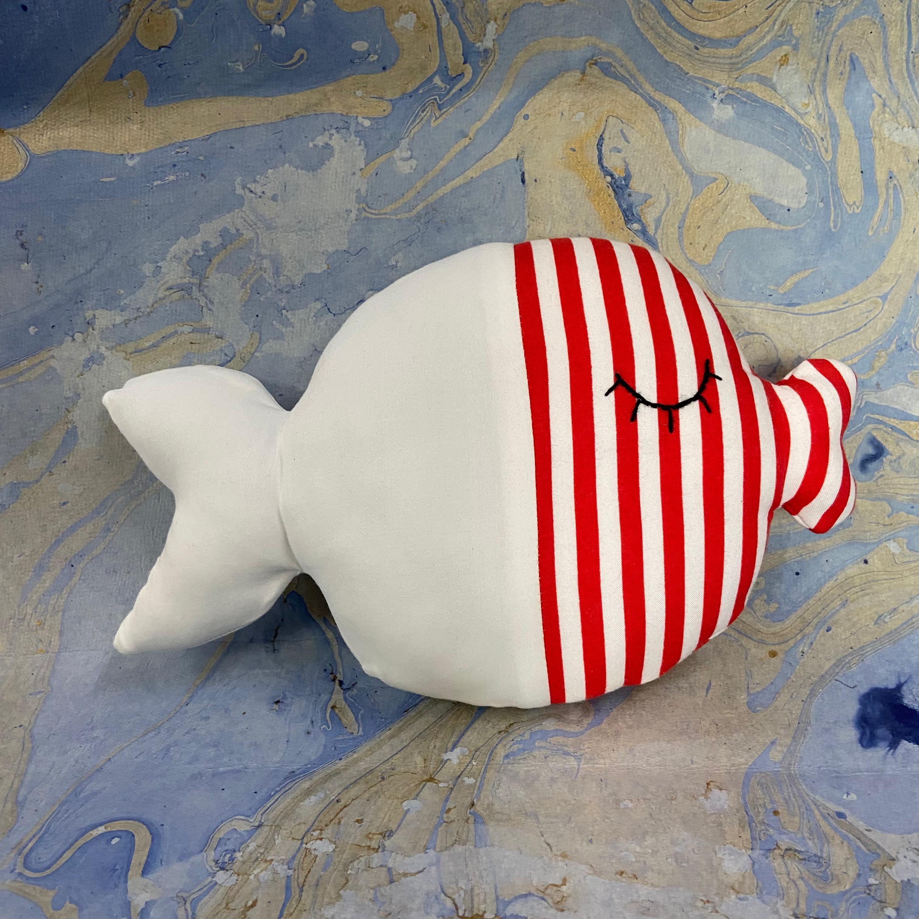 Vibrant Fish Soft Toy | Handmade Eco-Friendly Plush for Kids