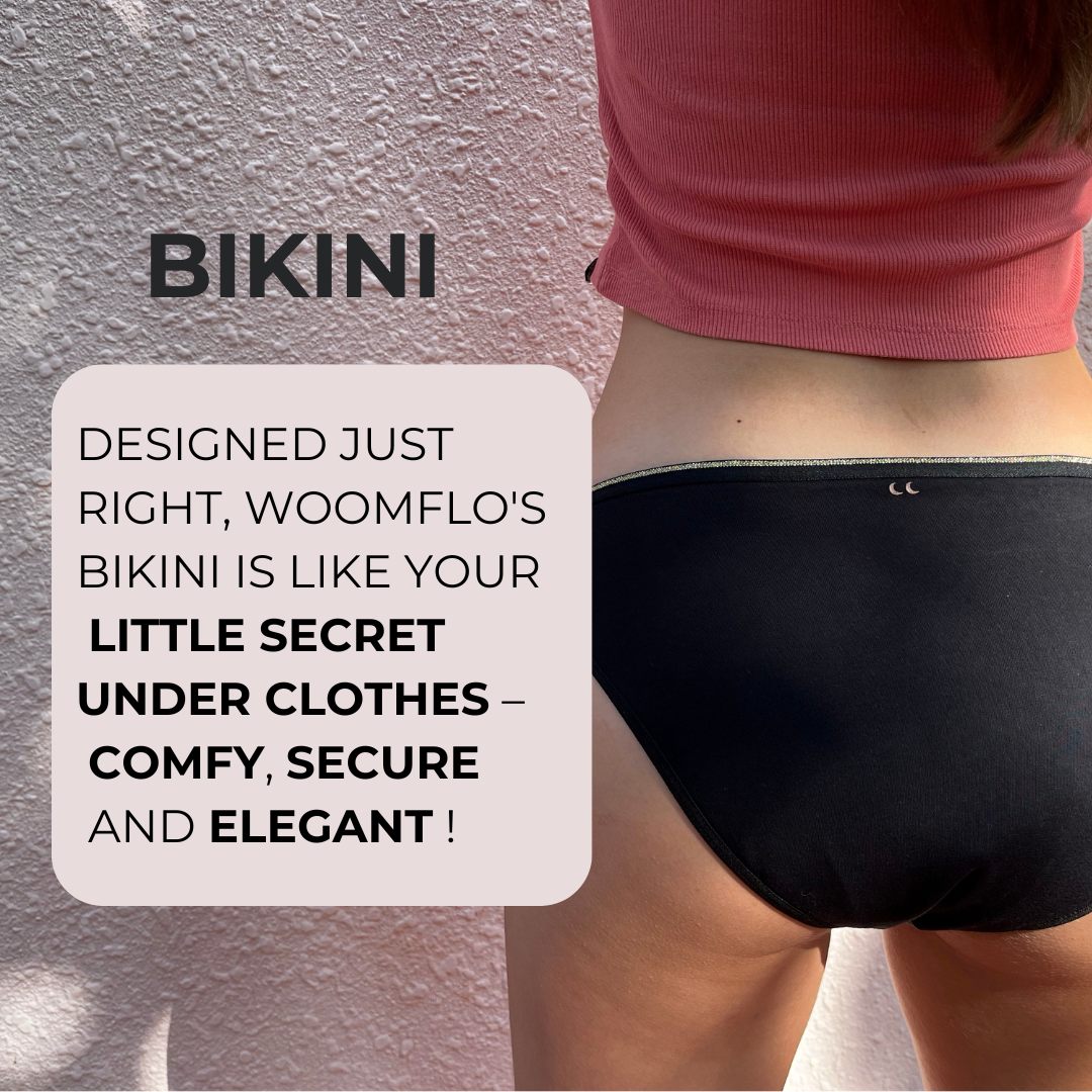 Bikini Medium Flow | Reusable Sanitary Panty for Period Protection