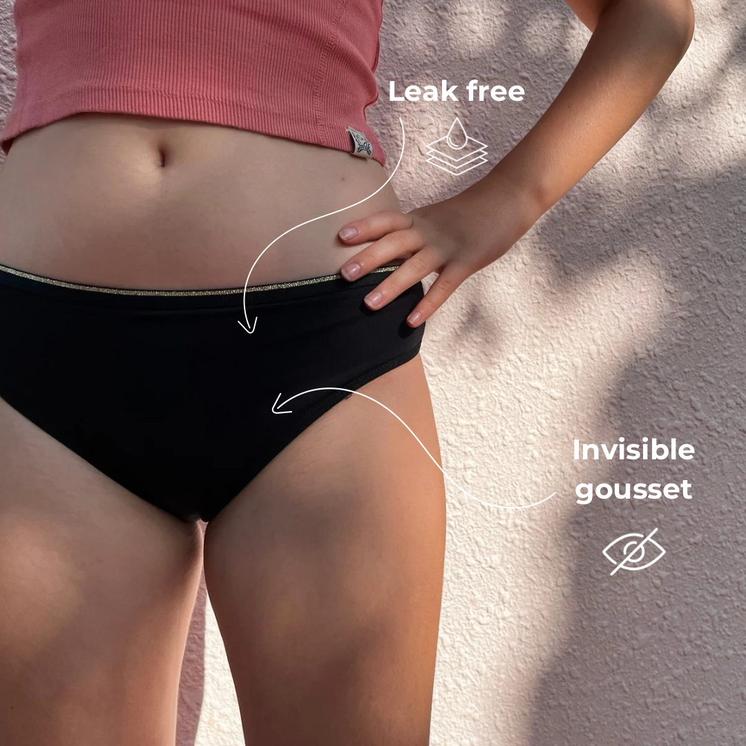 Bikini Medium Flow | Reusable Sanitary Panty for Period Protection