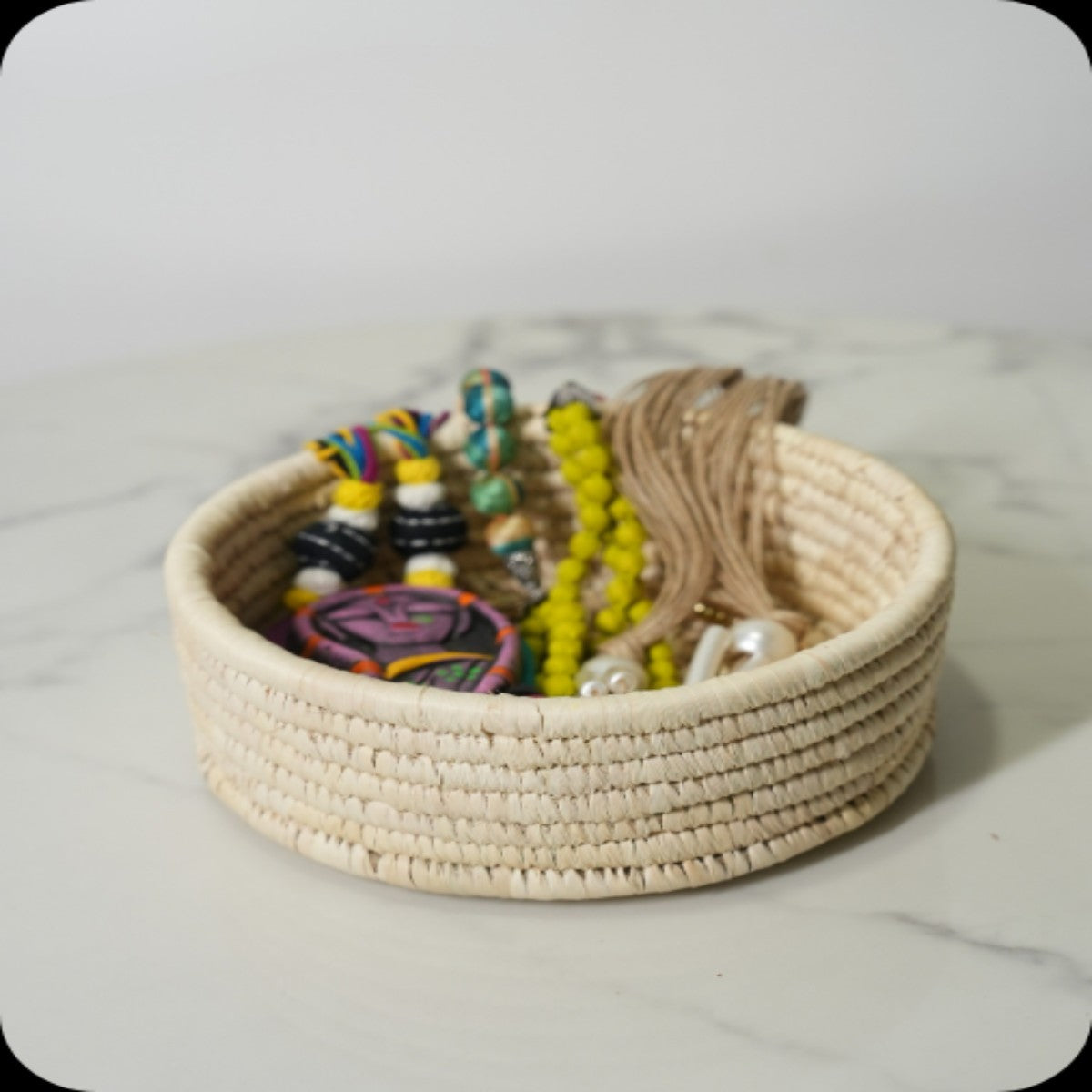 Swadeh Sabai Multi-purpose Grass Basket |  Set of 2