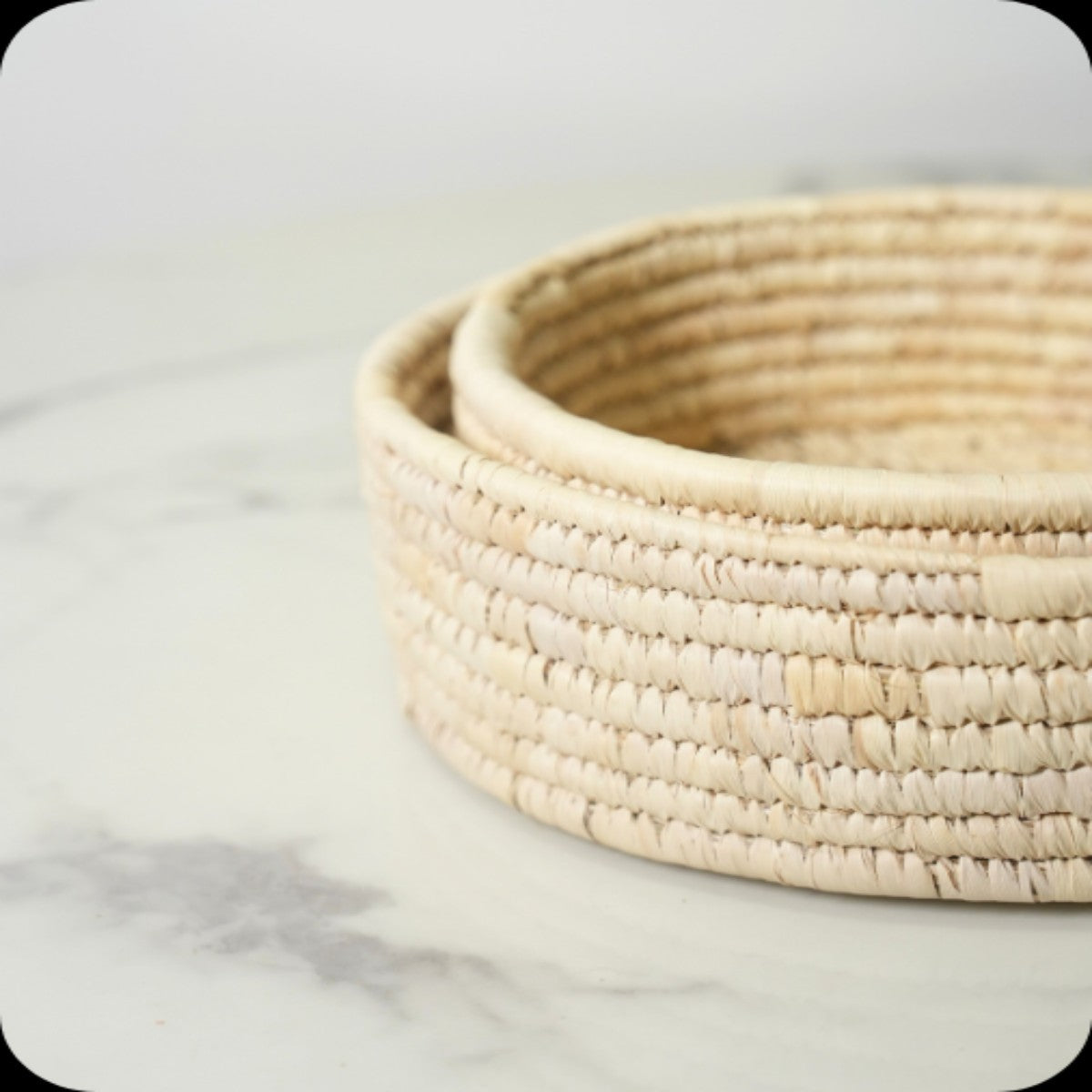 Swadeh Sabai Multi-purpose Grass Basket |  Set of 2