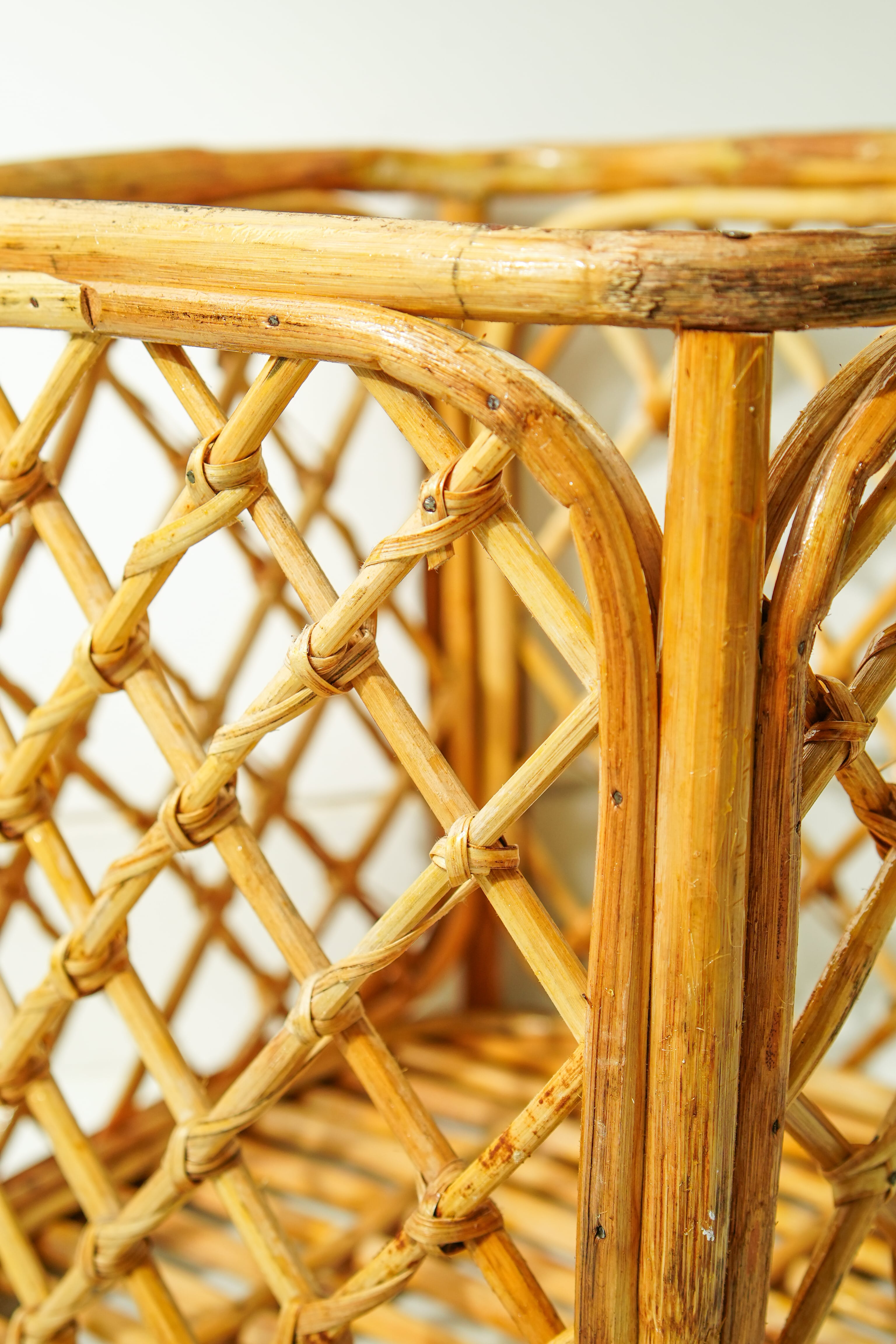 Rattan Woven Planter | Handmade Natural Indoor & Outdoor Pot