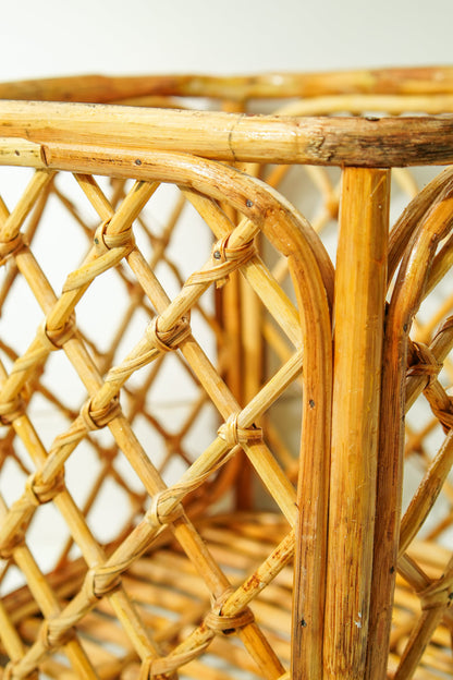 Rattan Woven Planter | Handmade Natural Indoor & Outdoor Pot