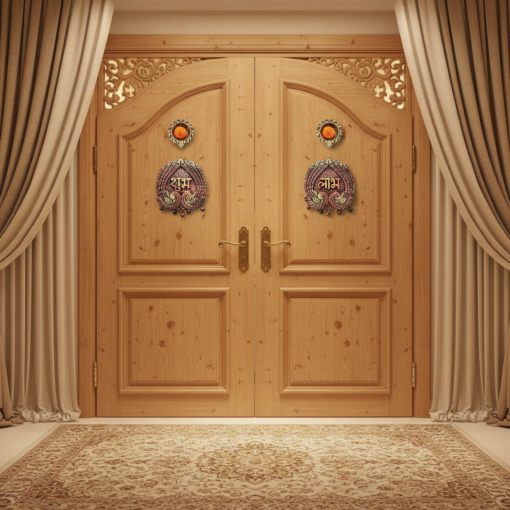 Welcome Subh Labh – Traditional Ethnic Decor