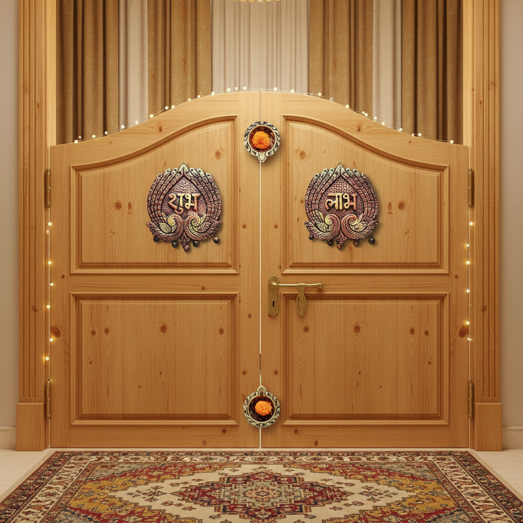 Welcome Subh Labh – Traditional Ethnic Decor
