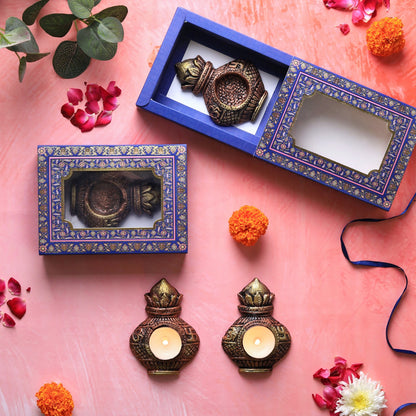 Kalash T Light Set – Indian Ethnic Lighting