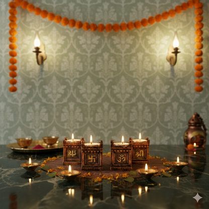 Tulsi Set – Handmade Religious Decor