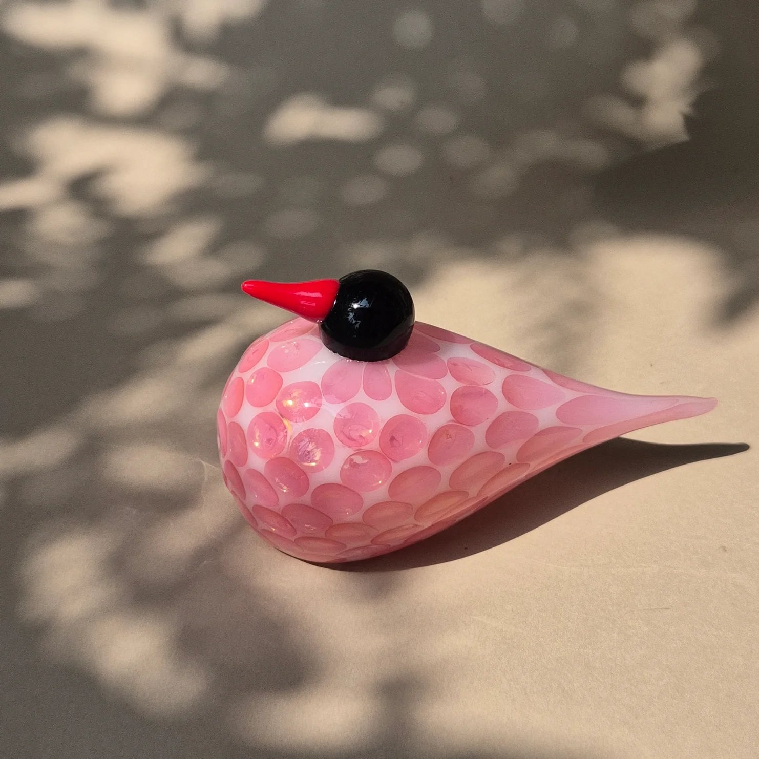 Wild Fleur Glass Bird Figurine – Nature Inspired Decor