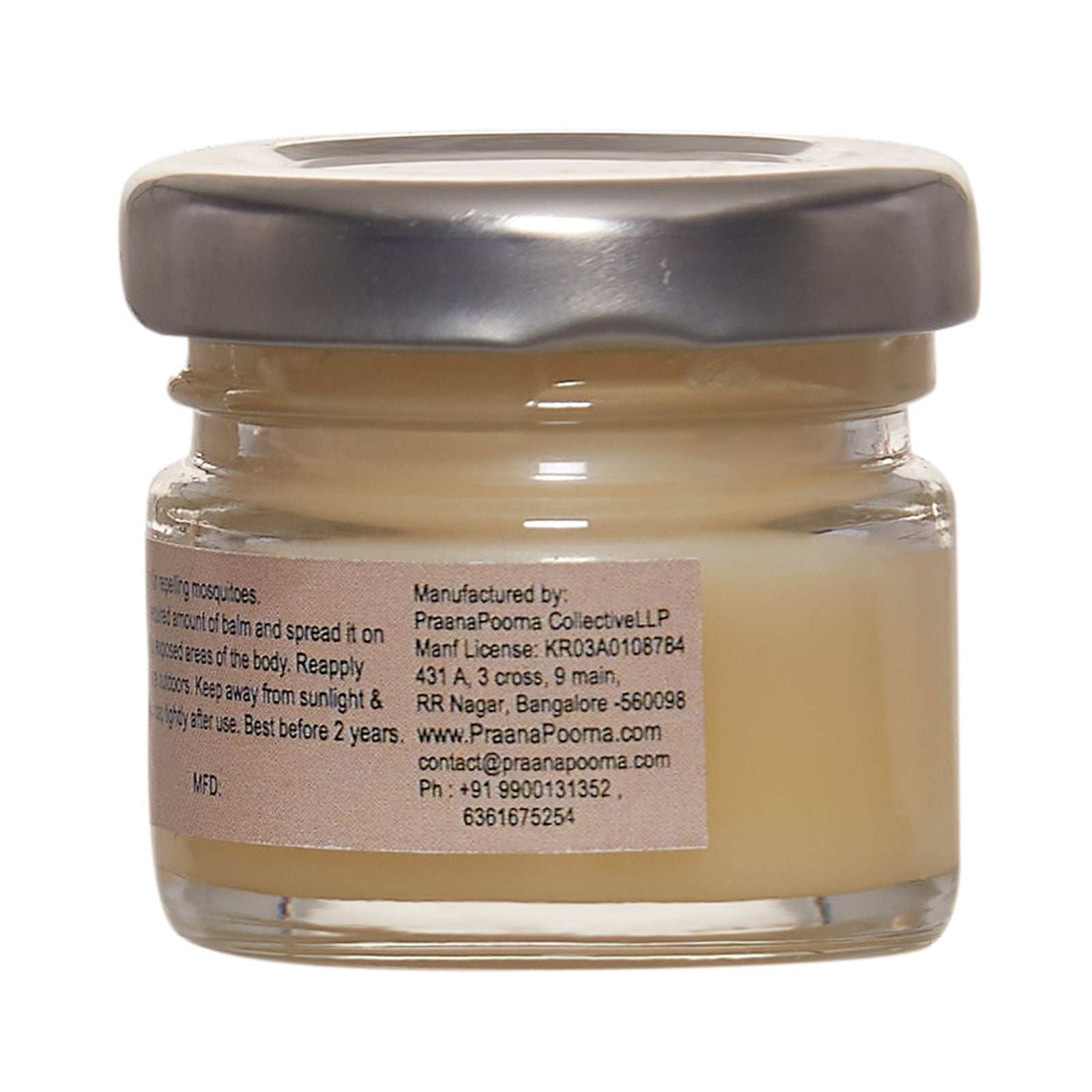 Natural Mosquito Repellent Balm