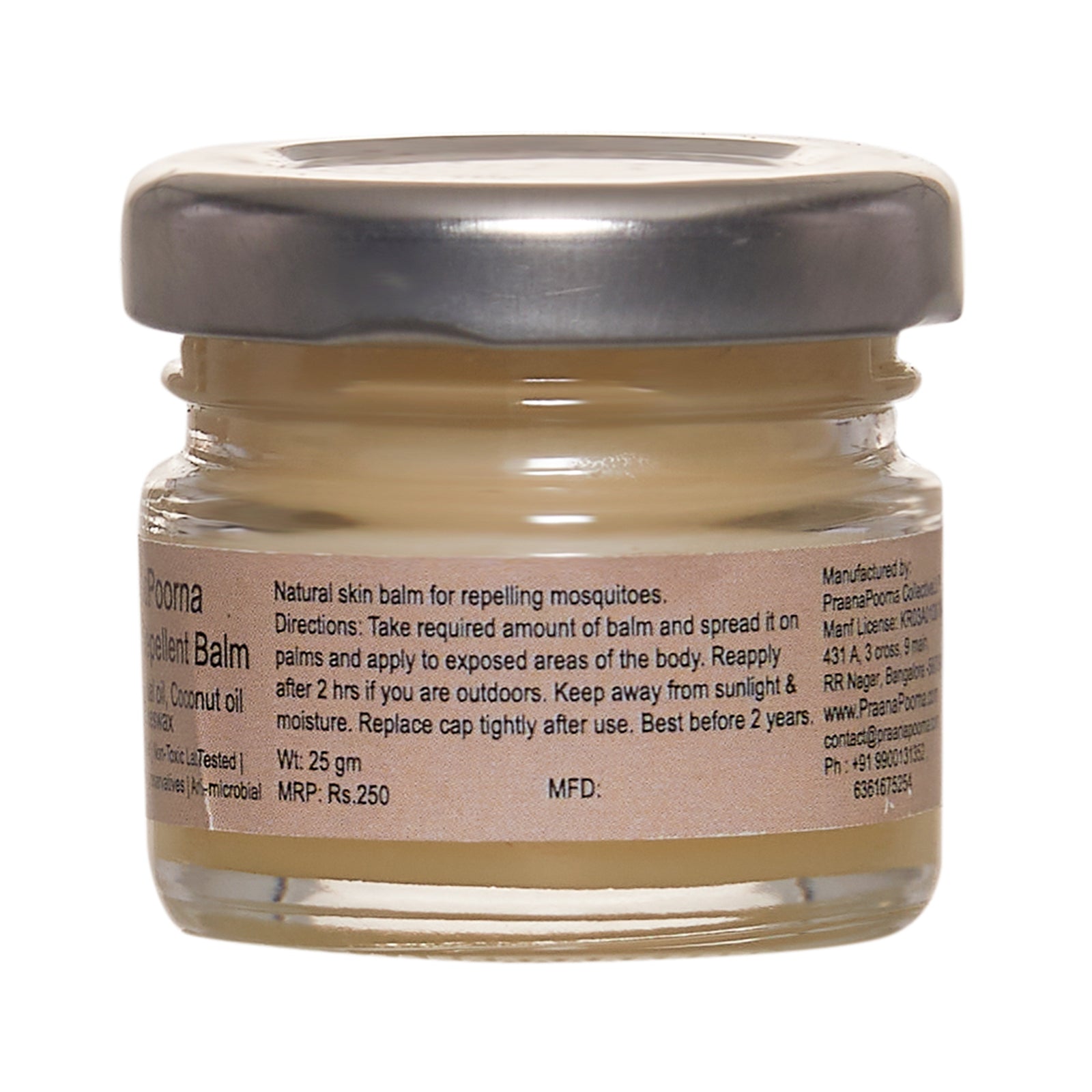 Natural Mosquito Repellent Balm