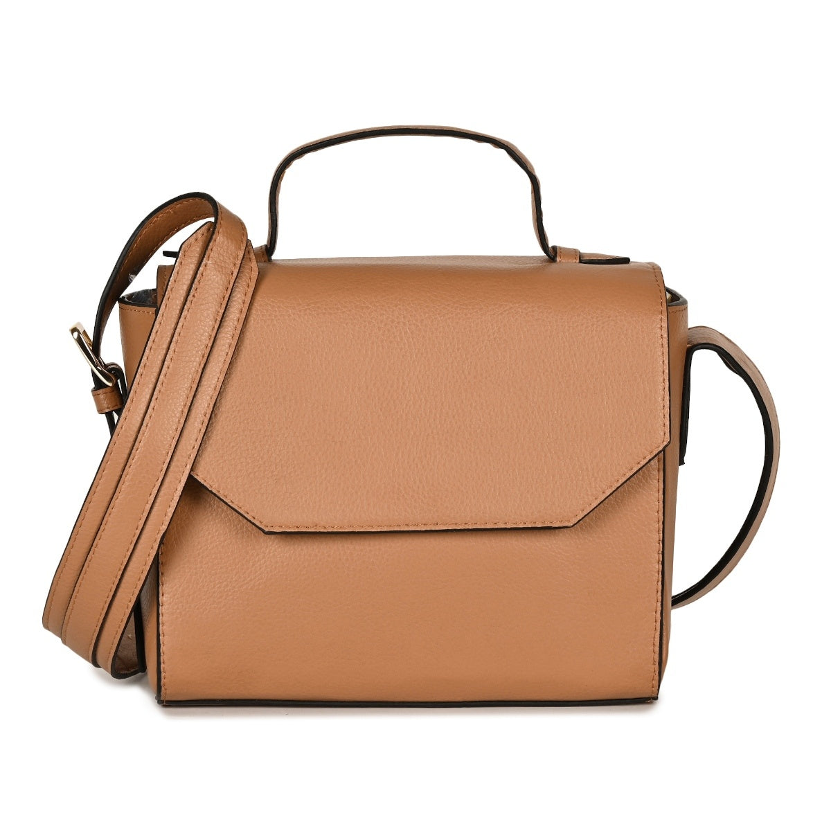 Vegan Leather Asteria Women's Sling Bag (Caramel)