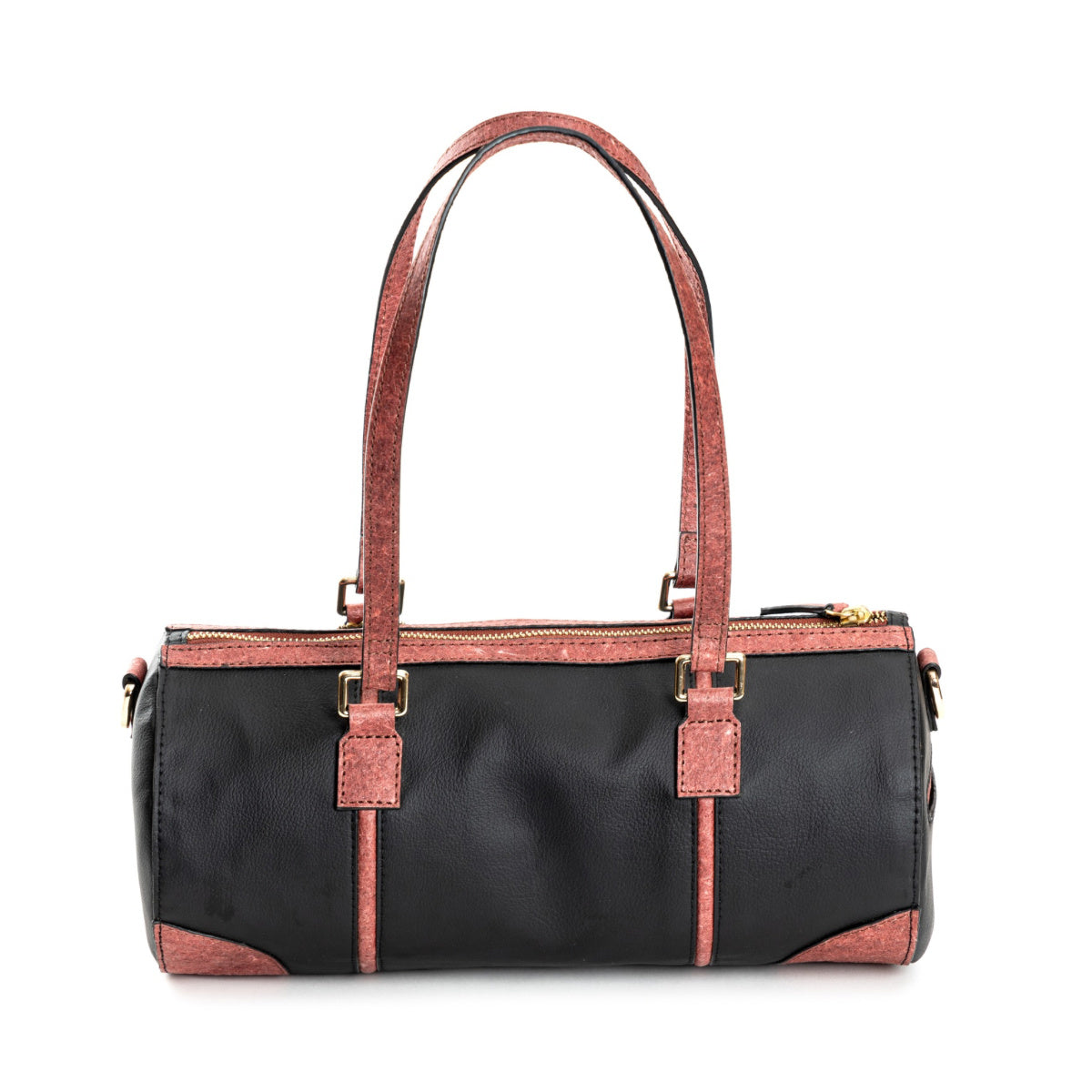 Salacia (Black & Madder Red) | Women's bag made with Apple Leather