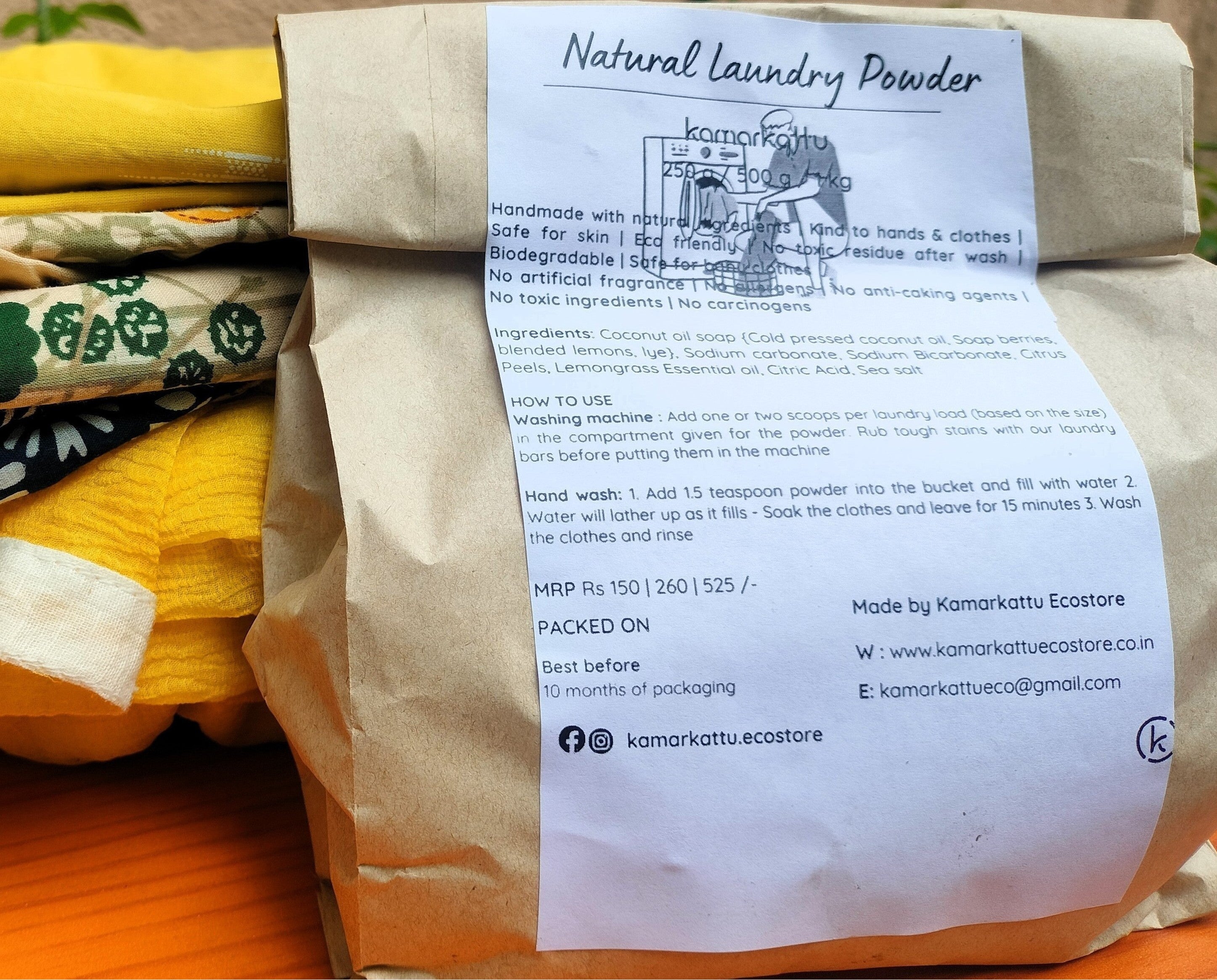 Natural Laundry Powder - 1 kg