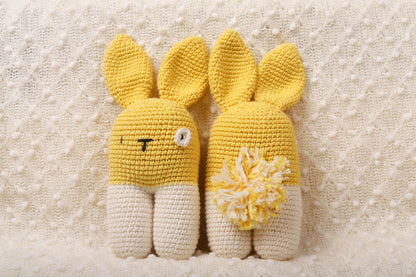 Bubblegum Crochet Rattle –  Baby Toy