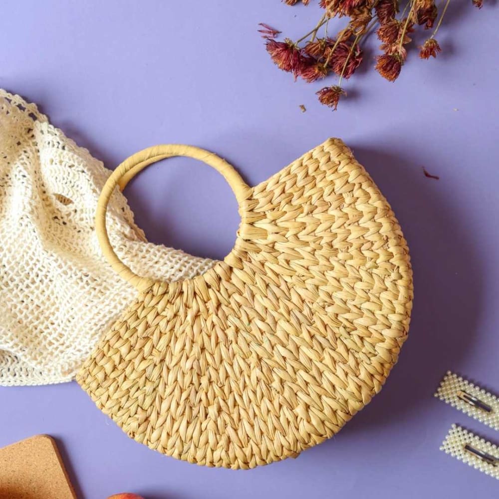 Handcarfted Kauna Grass Weaved Baskets
