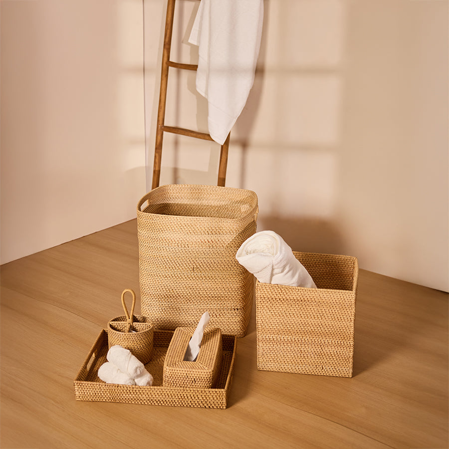 Boston Basket – Natural Handmade Storage Basket