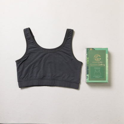 Women’s Organic Sports Bra – Plant Dyed, Toxin-Free & Anti-Microbial