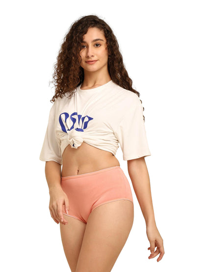 Bamboo Women’s Underwear – Breathable High Waist Panty