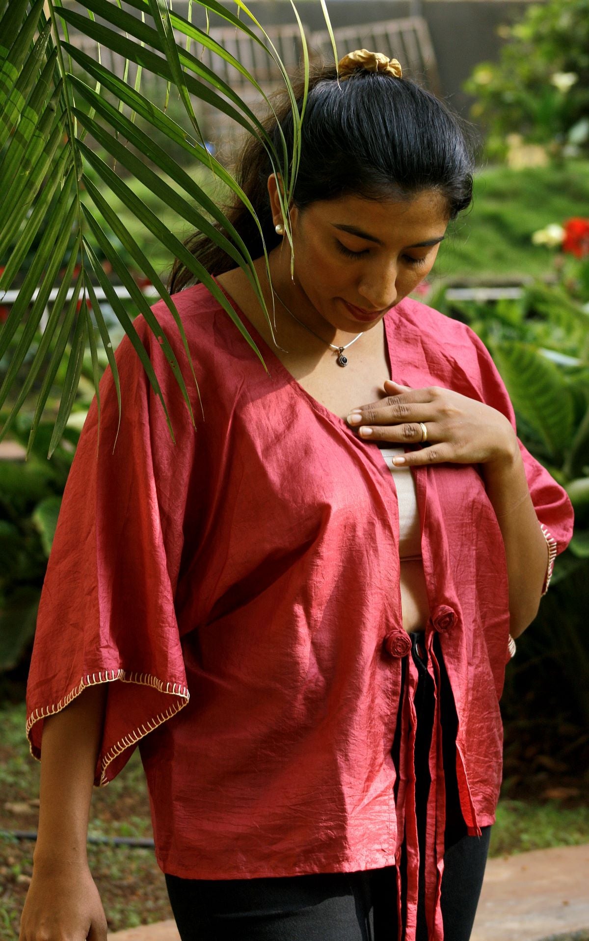 Rose Kimono | Elegant & Flowy Layer for Women in Mulberry Silk