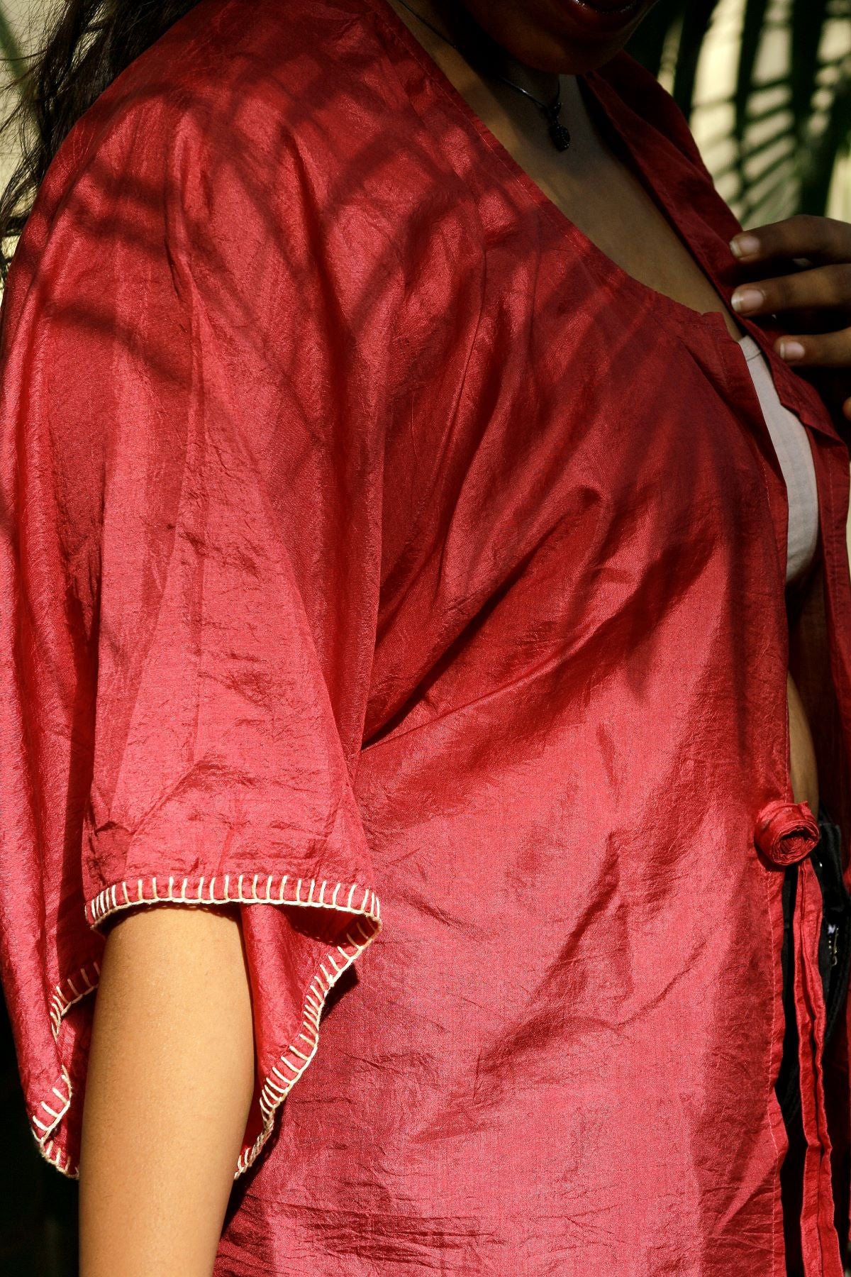 Rose Kimono | Elegant & Flowy Layer for Women in Mulberry Silk