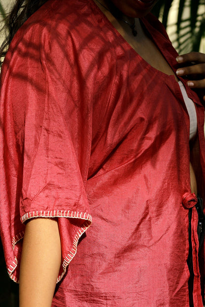 Rose Kimono | Elegant & Flowy Layer for Women in Mulberry Silk