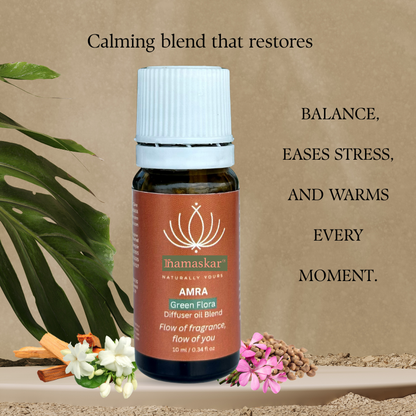AMRA Diffuser Oil – Uplifting Natural Fragrance for Calm Spaces