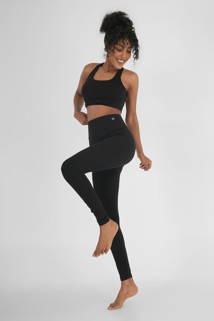 Ash Black Co-ordinated | Sleek & Comfortable Women’s Activewear Set