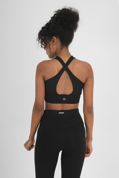 Ash Black Co-ordinated | Sleek & Comfortable Women’s Activewear Set