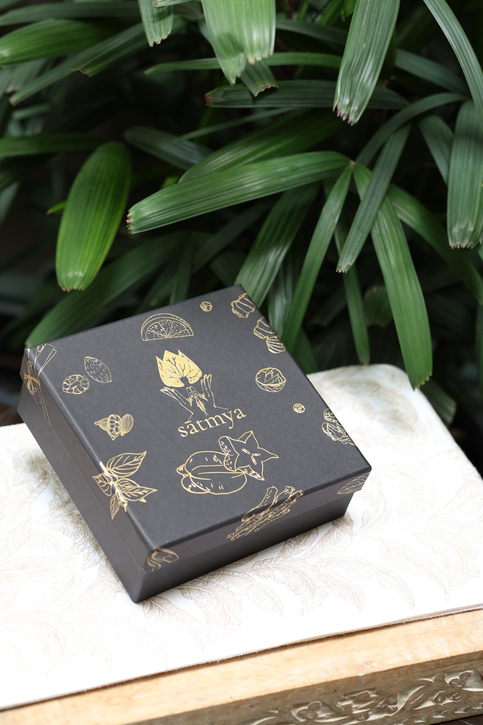 Paramparā Box | Handcrafted Brass Mukhwas Box for Traditional Serving