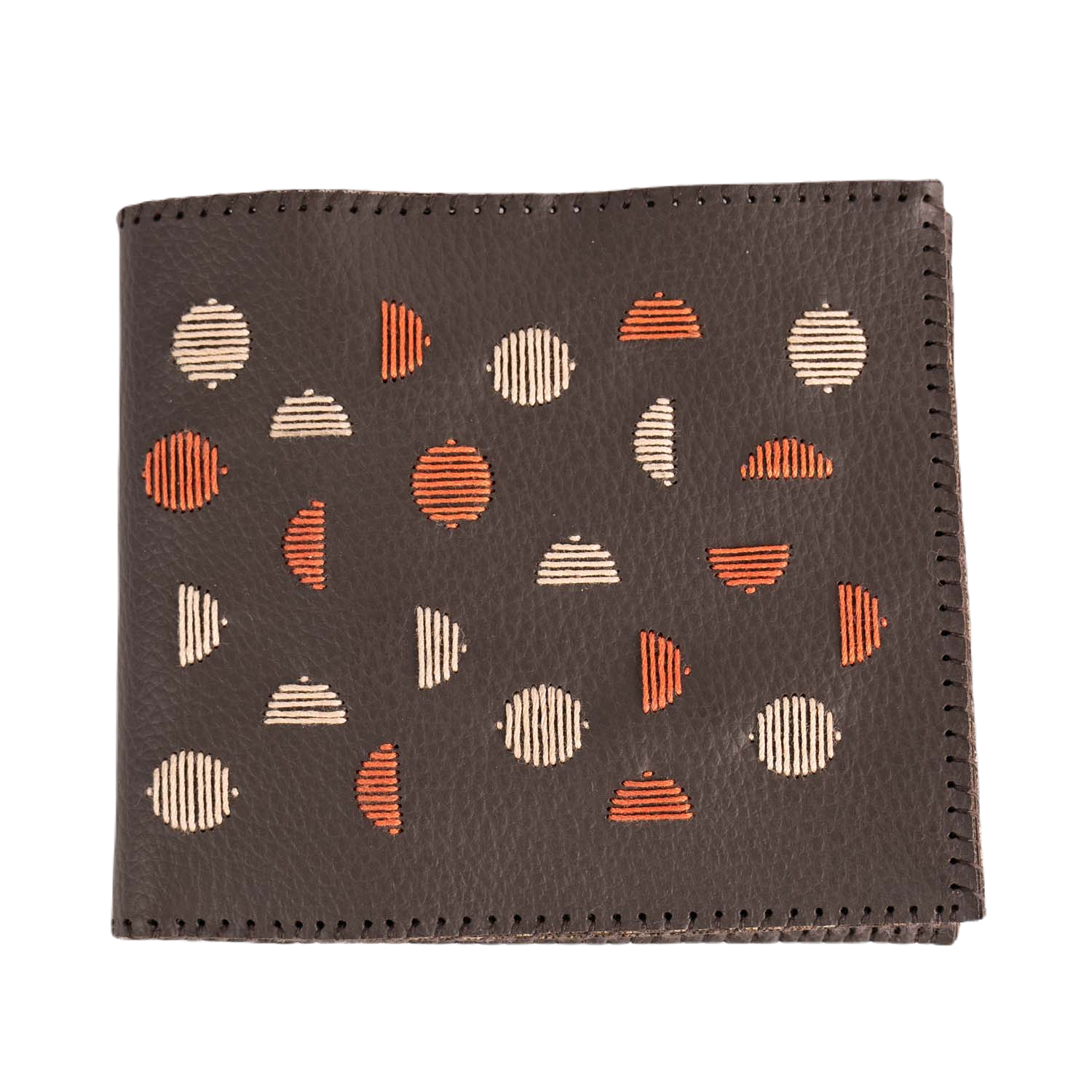 Elegant Embroidered Designer Wallet – Eco-Friendly and Handmade