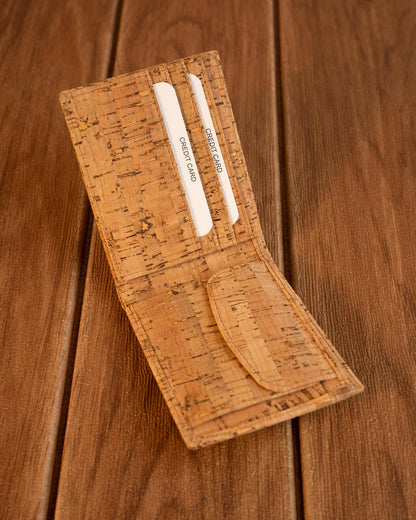 Classy Vegan Cork Wallet | Eco-Friendly Sustainable Wallet