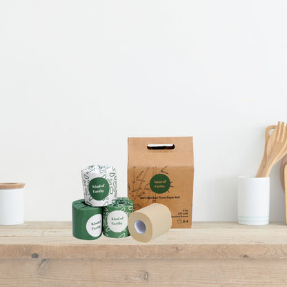 Bamboo Toilet Paper Rolls | 2 Ply, 270 Pulls Each