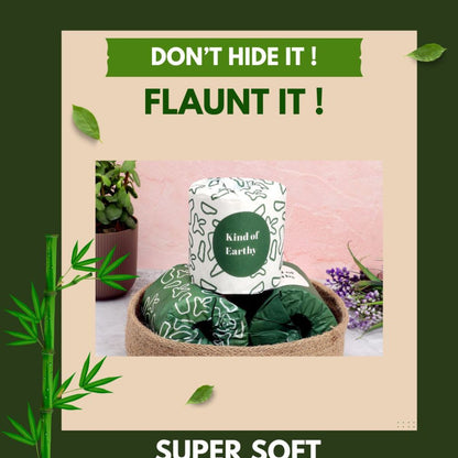 Bamboo Toilet Paper Rolls | 2 Ply, 270 Pulls Each