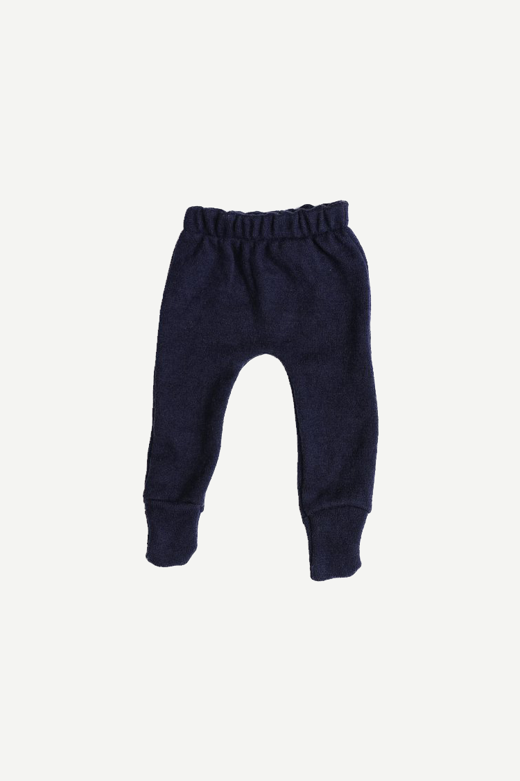 Pure Wool Footie Lower | Herbal Dyed with Devdaru for Comfort & Immuni