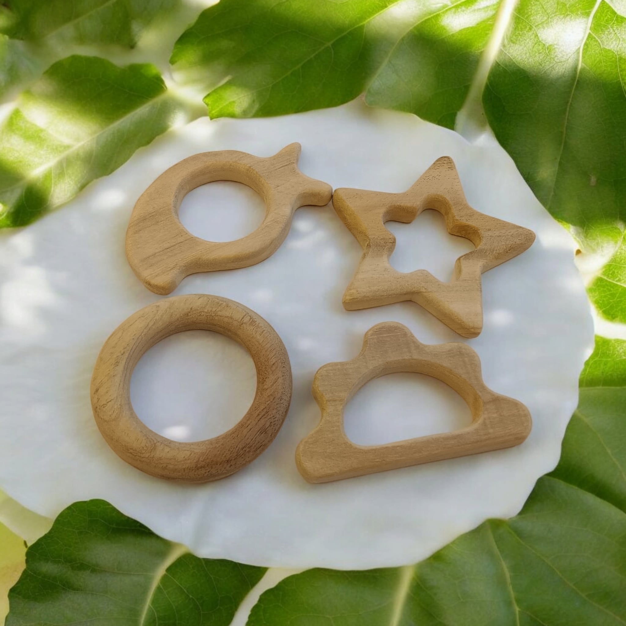 Gum Strengthening Neem Wooden Baby Teethers